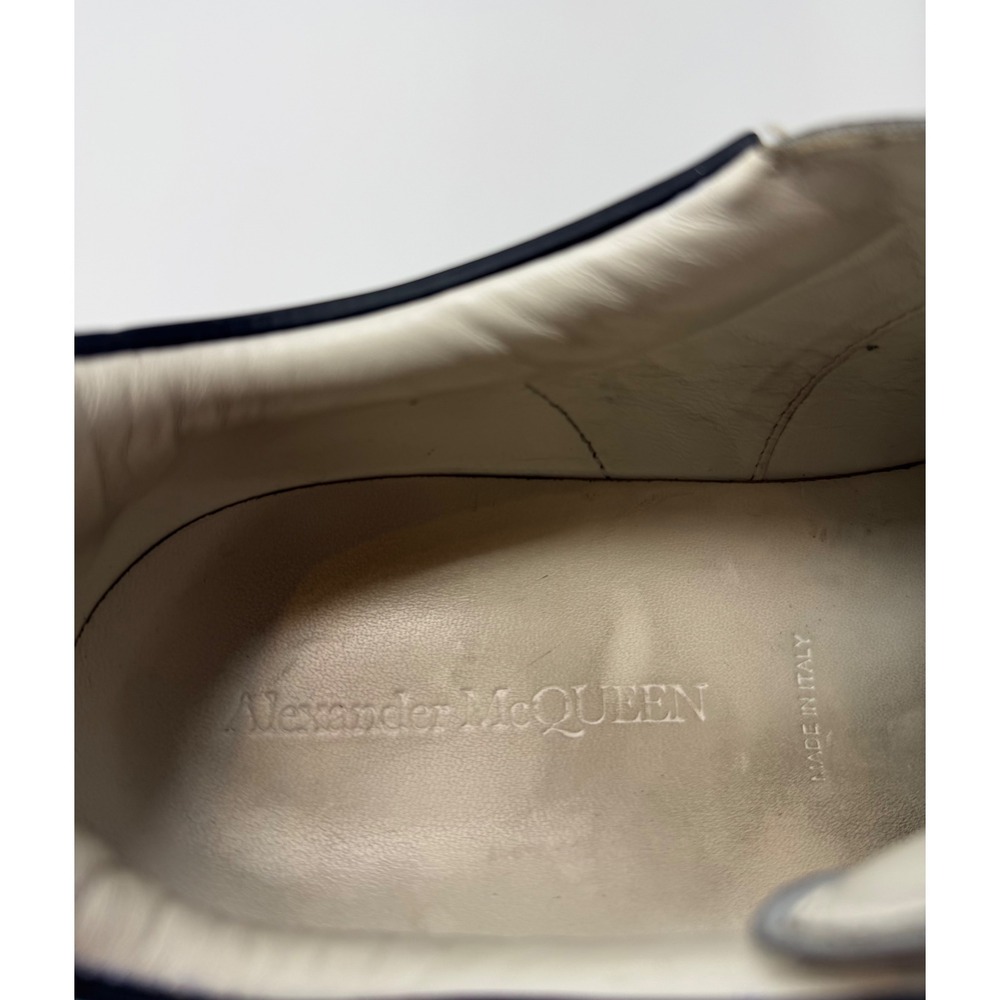 Alexander McQueen Oversized Sneaker White/Black Trim Size 13.5 US 46.5 EU - Picture 8 of 8